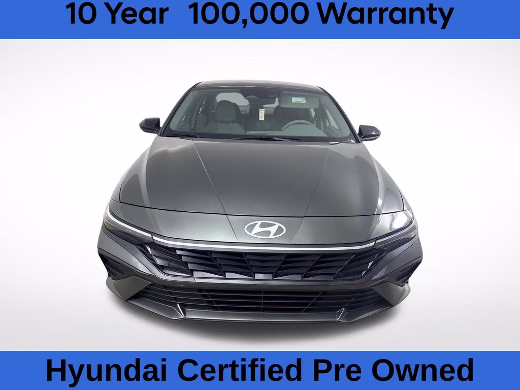 2026 Amazon Gray Hyundai Elantra SEL Sport FWD Sedan