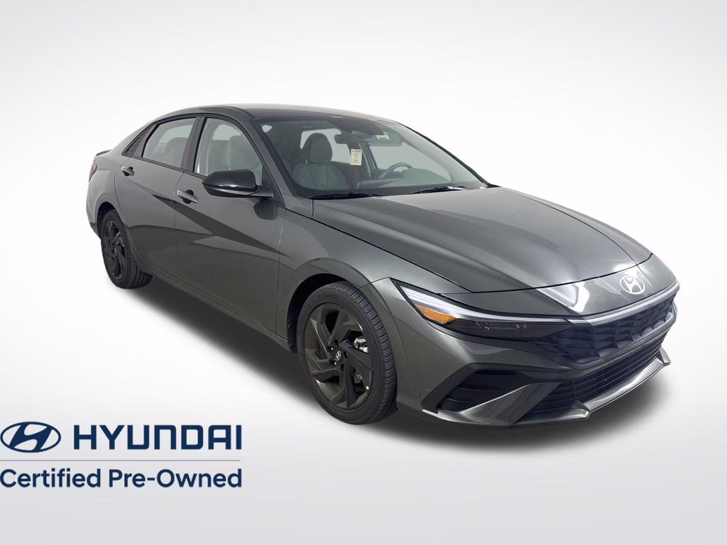 2026 Amazon Gray Hyundai Elantra SEL Sport FWD Sedan