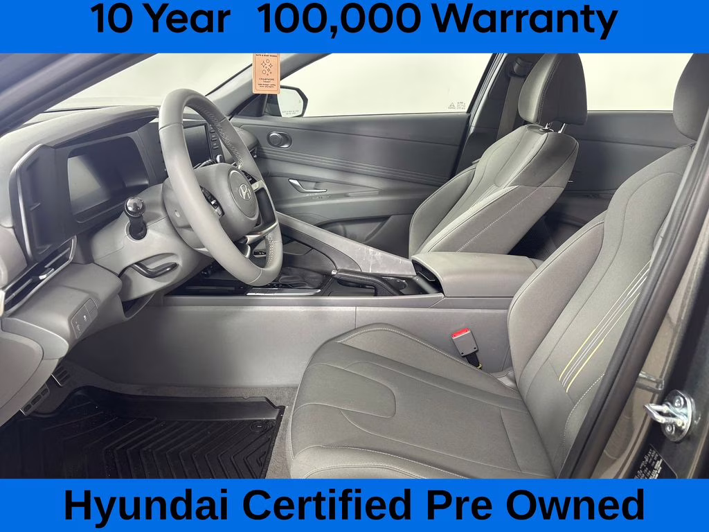 2026 Amazon Gray Hyundai Elantra SEL Sport FWD Sedan