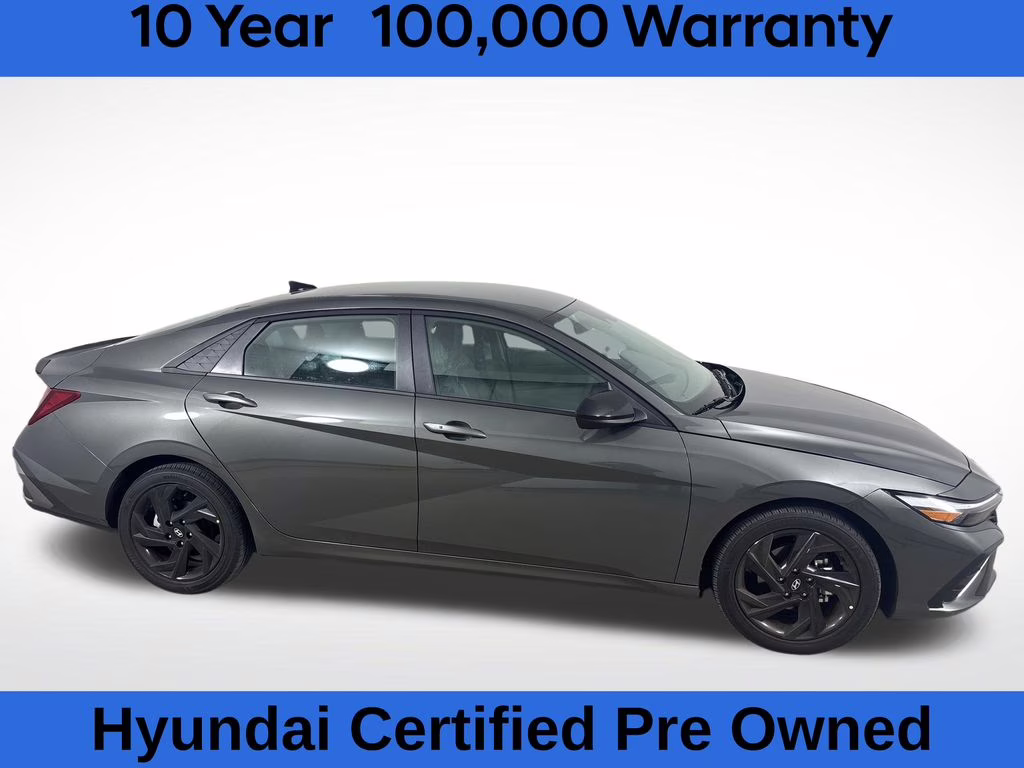 2026 Amazon Gray Hyundai Elantra SEL Sport FWD Sedan
