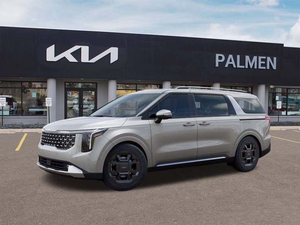 2026 Ivory Silver Kia Carnival Hybrid SX FWD Van