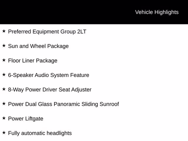 2025 Mosaic Black Metallic Chevrolet Traverse LT AWD SUV