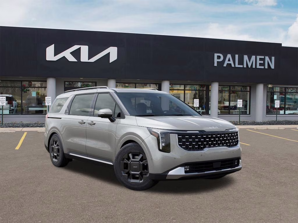 2026 Ivory Silver Kia Carnival Hybrid SX FWD Van