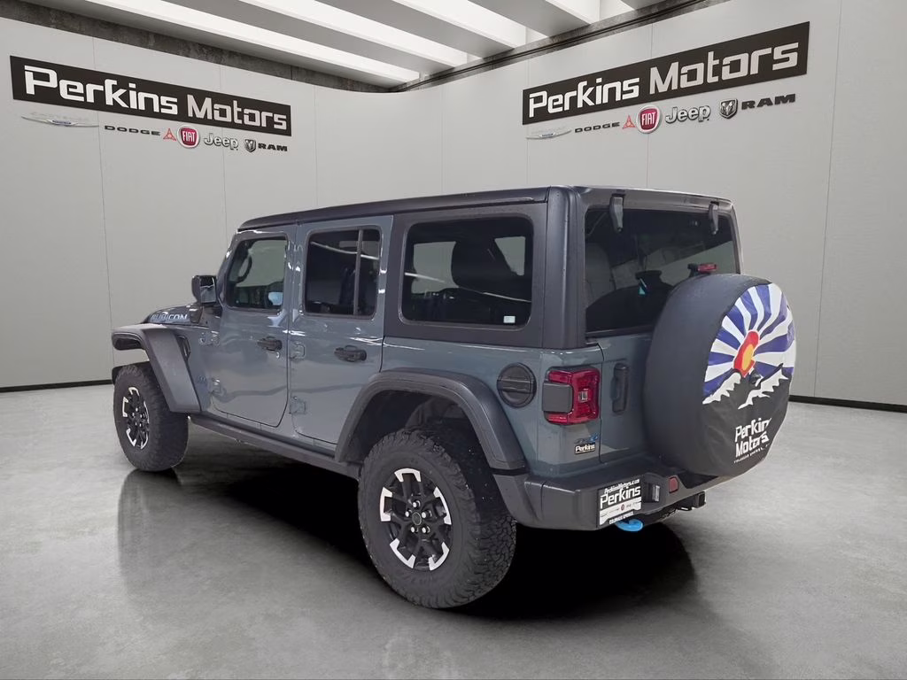 2025 Anvil Clear Coat Jeep Wrangler 4xe Rubicon 4X4 SUV