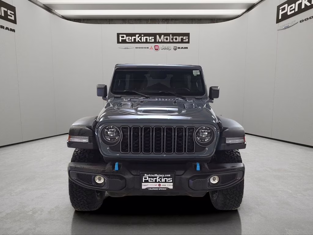 2025 Anvil Clear Coat Jeep Wrangler 4xe Rubicon 4X4 SUV