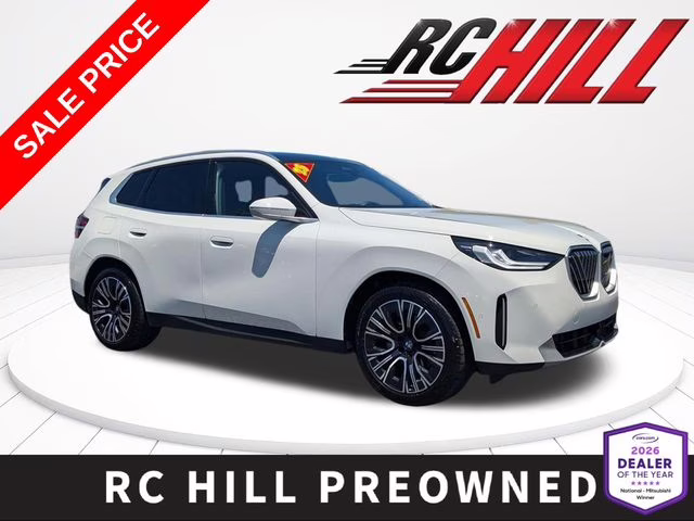 2025 Alpine White BMW X3 30 xDrive AWD SUV