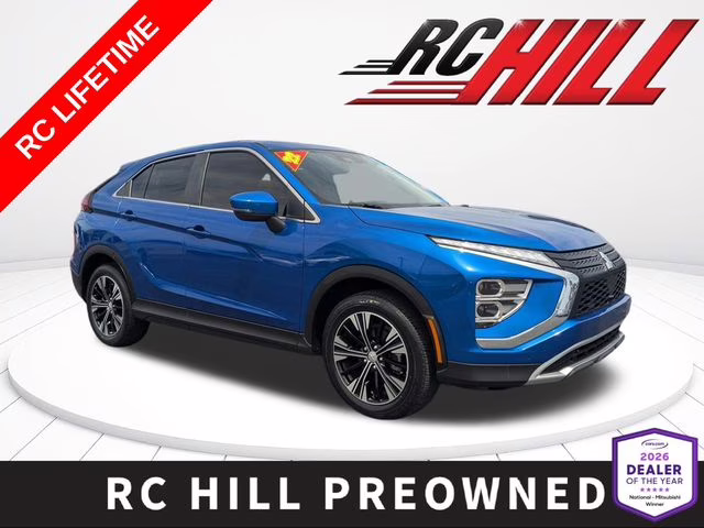 2022 Octane Blue Metallic Mitsubishi Eclipse Cross SE FWD SUV