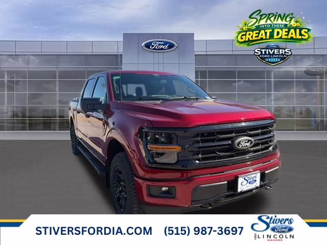 2026 Ruby Red Metallic Ford F-150 XLT 4X4 Truck