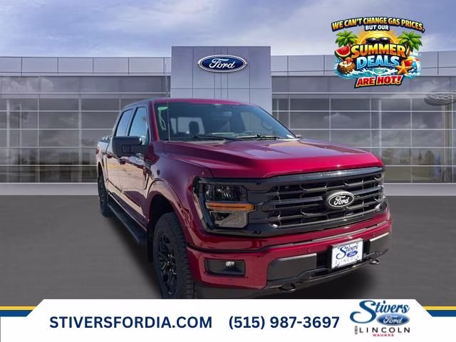 2026 Ruby Red Metallic Ford F-150 XLT 4X4 Truck