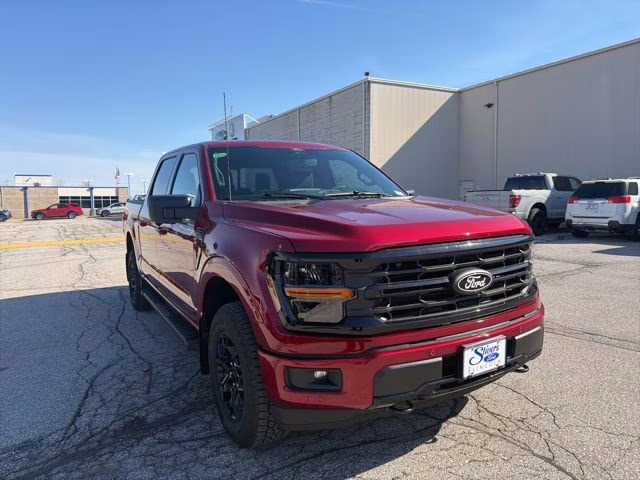 2026 Ruby Red Metallic Ford F-150 XLT 4X4 Truck