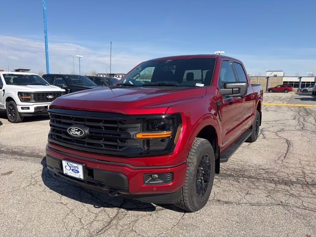 2026 Ruby Red Metallic Ford F-150 XLT 4X4 Truck