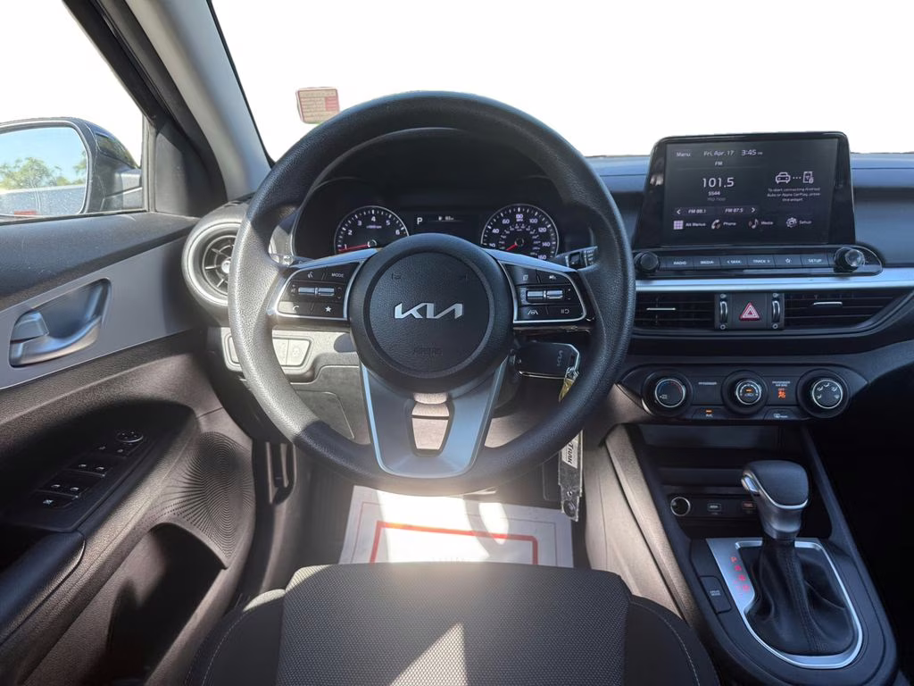 2024 Aurora Black Pearl Kia Forte LXS FWD Sedan