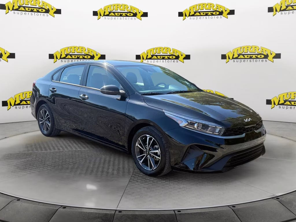 2024 Aurora Black Pearl Kia Forte LXS FWD Sedan
