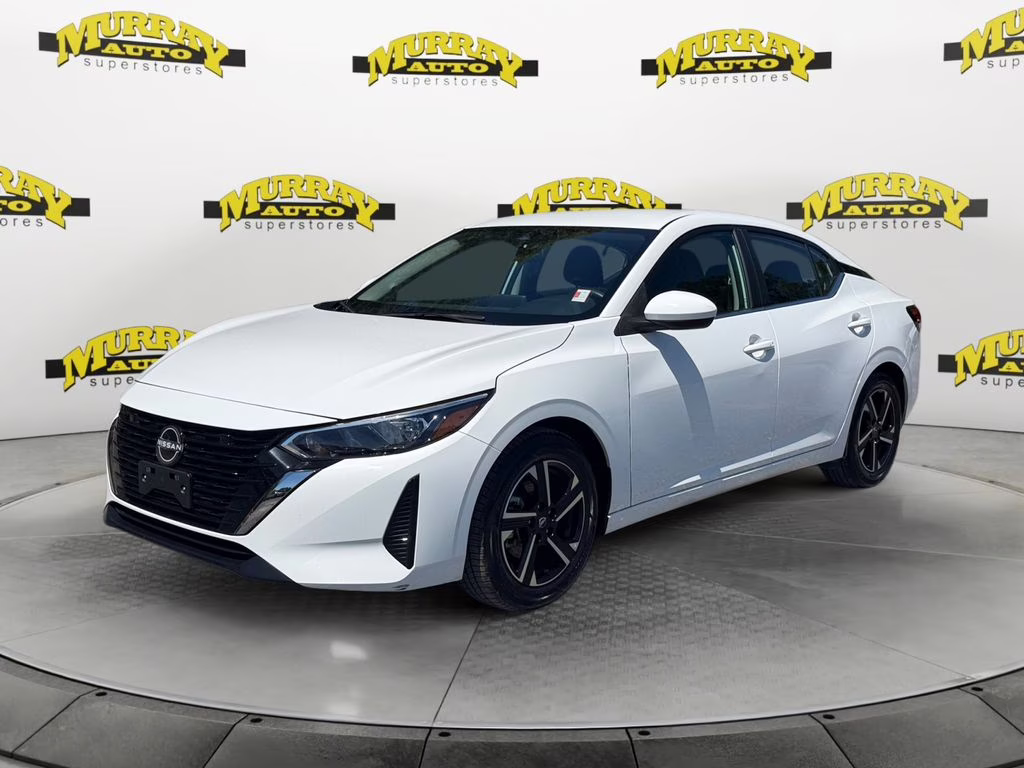 2024 Fresh Powder Nissan Sentra SV FWD Sedan