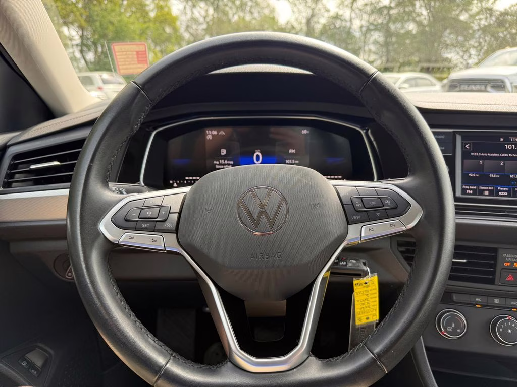 2024 Deep Black Pearl Volkswagen Jetta 1.5T S FWD Sedan