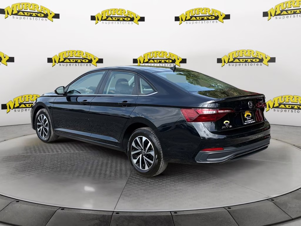 2024 Deep Black Pearl Volkswagen Jetta 1.5T S FWD Sedan