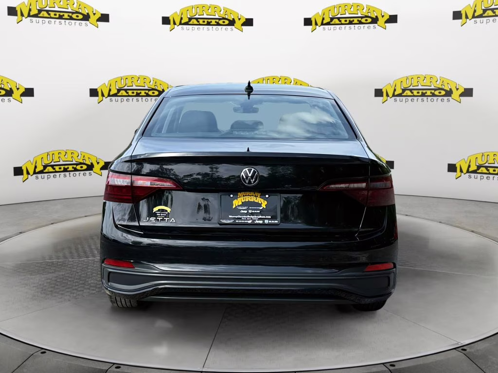 2024 Deep Black Pearl Volkswagen Jetta 1.5T S FWD Sedan