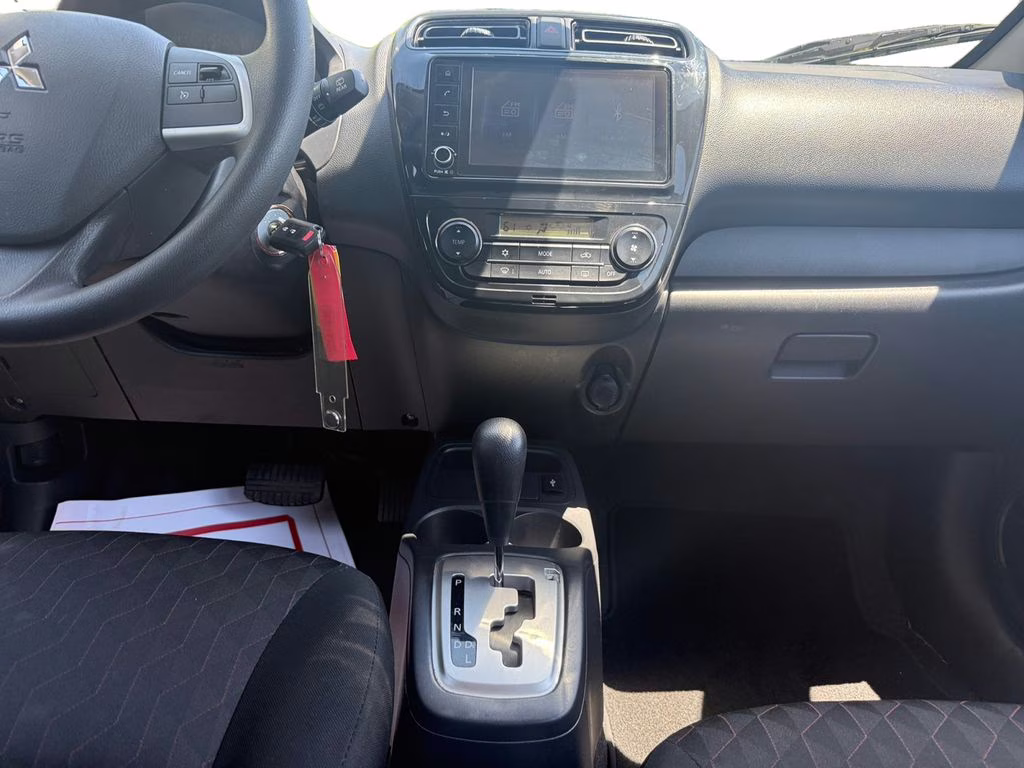 2024 Jet Black Metallic Mitsubishi Mirage ES FWD Hatchback