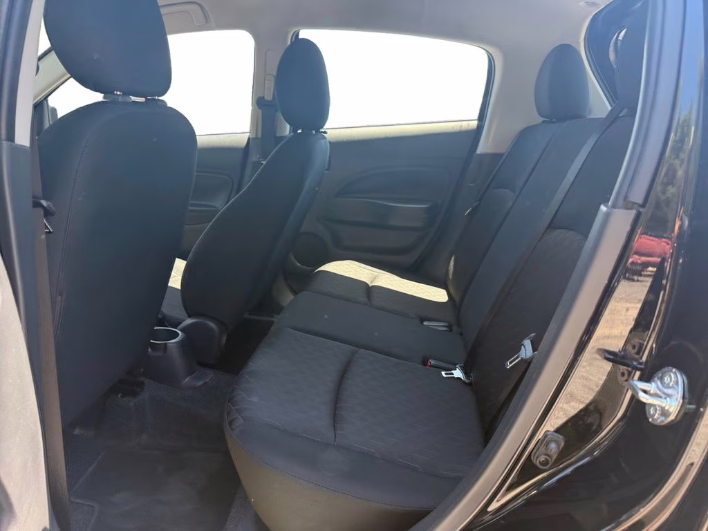 2024 Jet Black Metallic Mitsubishi Mirage ES FWD Hatchback