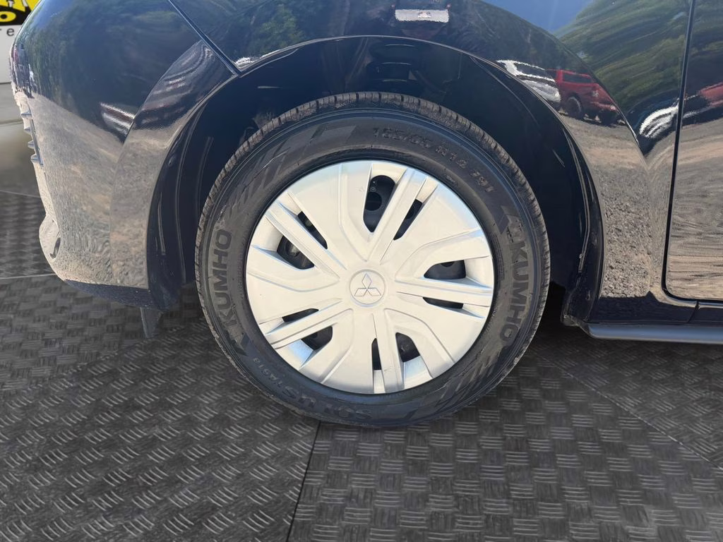 2024 Jet Black Metallic Mitsubishi Mirage ES FWD Hatchback