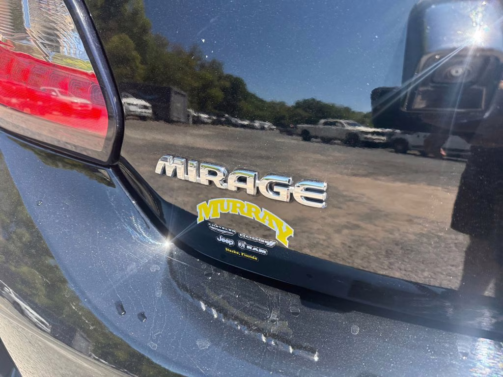 2024 Jet Black Metallic Mitsubishi Mirage ES FWD Hatchback