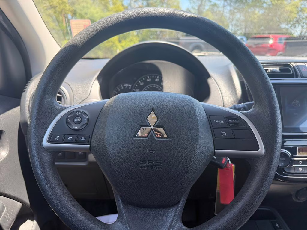 2024 Jet Black Metallic Mitsubishi Mirage ES FWD Hatchback