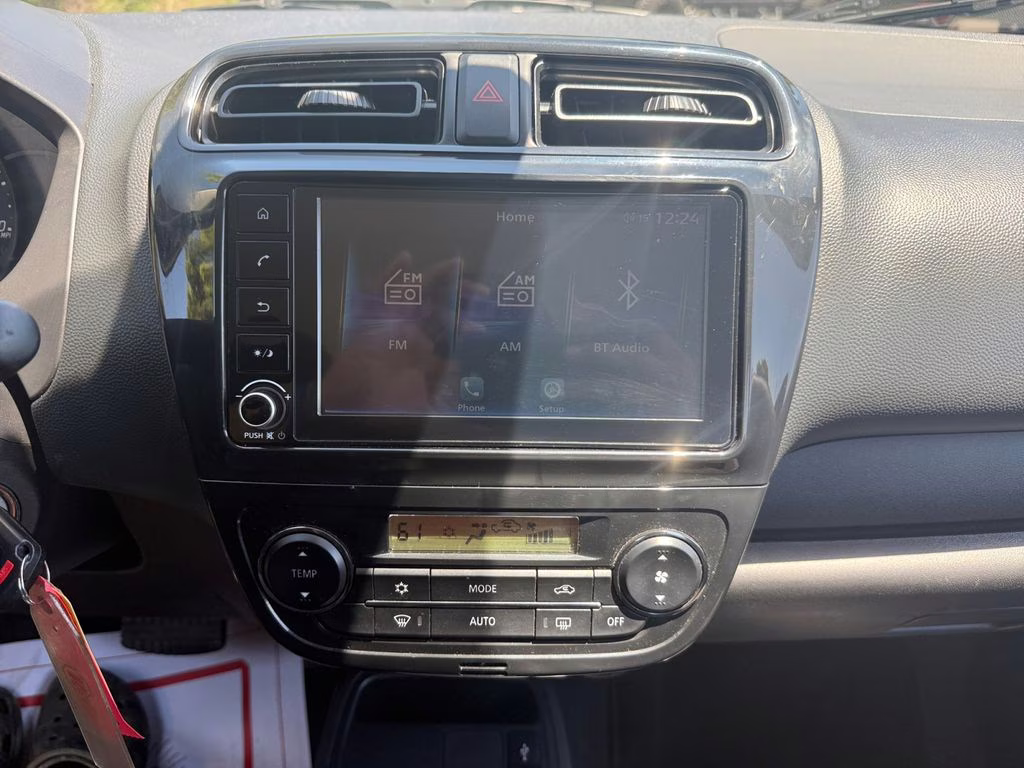 2024 Jet Black Metallic Mitsubishi Mirage ES FWD Hatchback