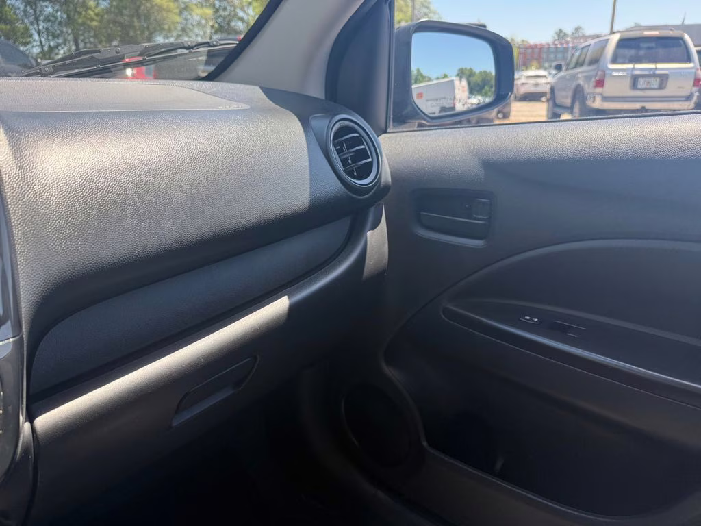 2024 Jet Black Metallic Mitsubishi Mirage ES FWD Hatchback