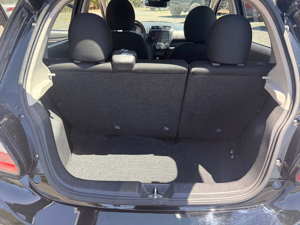 2024 Jet Black Metallic Mitsubishi Mirage ES FWD Hatchback