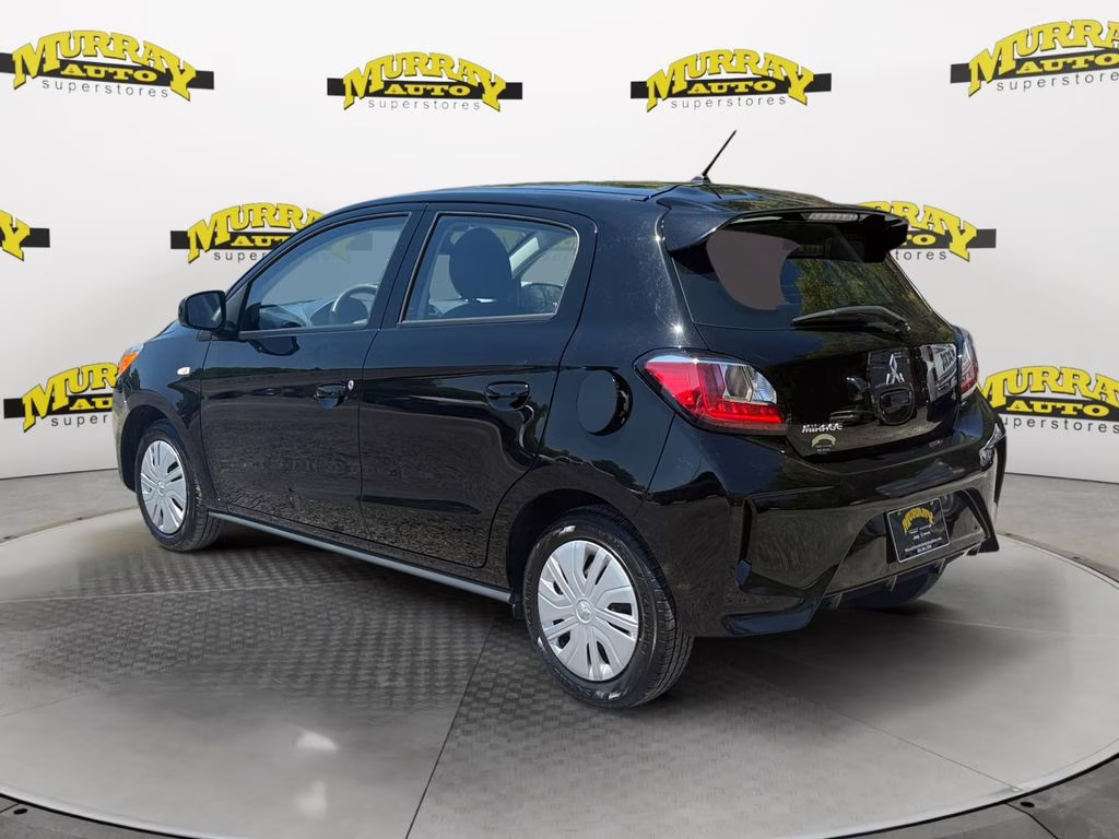 2024 Jet Black Metallic Mitsubishi Mirage ES FWD Hatchback