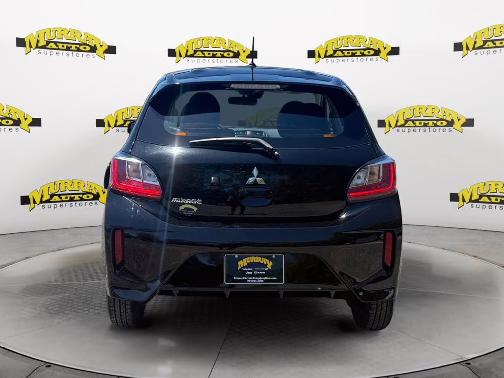 2024 Jet Black Metallic Mitsubishi Mirage ES FWD Hatchback