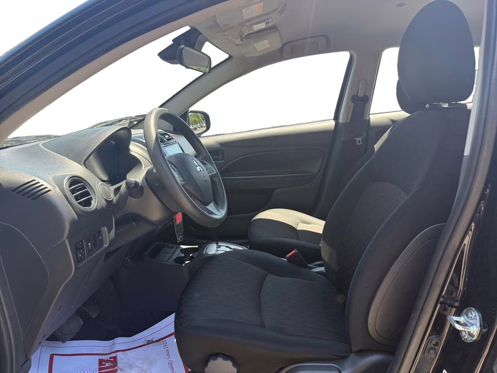 2024 Jet Black Metallic Mitsubishi Mirage ES FWD Hatchback