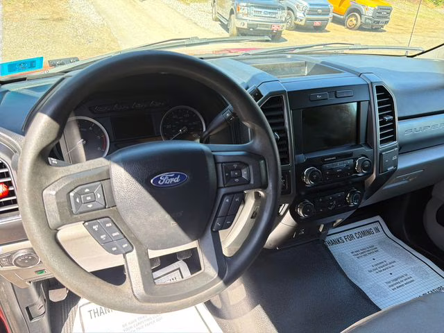 2021 Red Metallic Ford Super Duty F-450 DRW XLT 4X4 Chassis