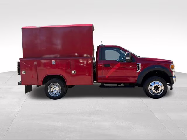 2021 Red Metallic Ford Super Duty F-450 DRW XLT 4X4 Chassis