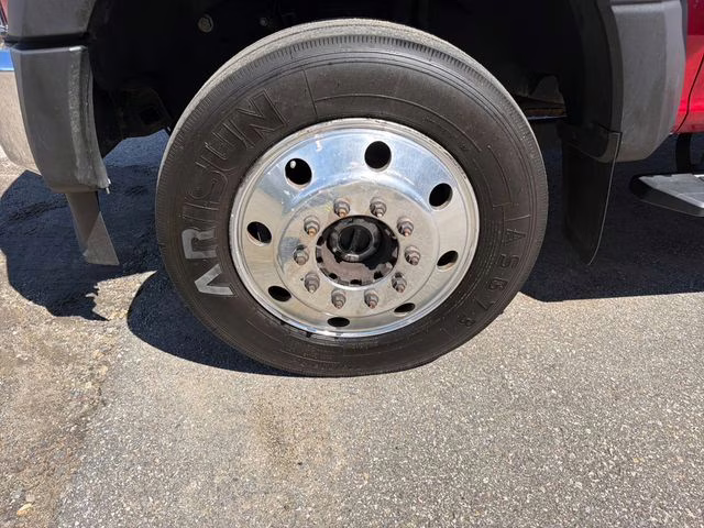 2021 Red Metallic Ford Super Duty F-450 DRW XLT 4X4 Chassis