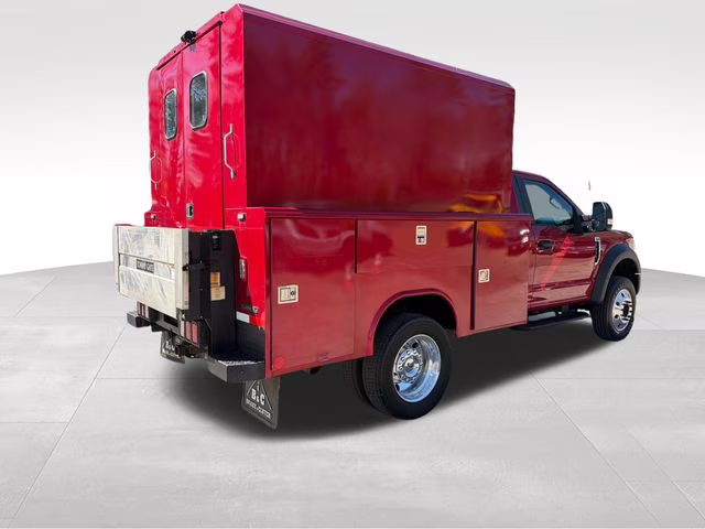 2021 Red Metallic Ford Super Duty F-450 DRW XLT 4X4 Chassis