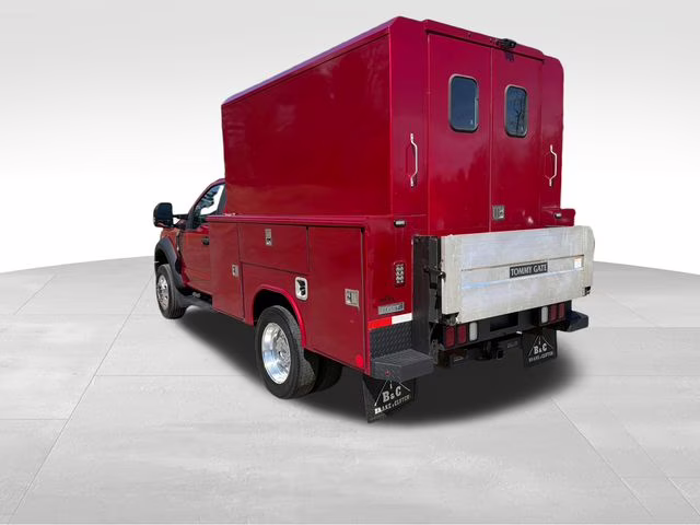 2021 Red Metallic Ford Super Duty F-450 DRW XLT 4X4 Chassis