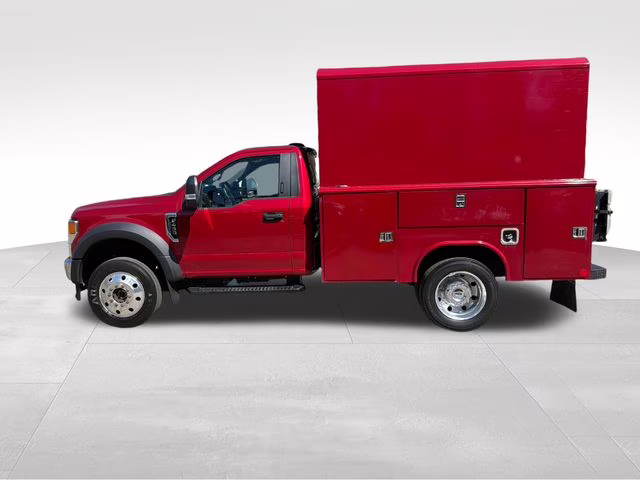2021 Red Metallic Ford Super Duty F-450 DRW XLT 4X4 Chassis