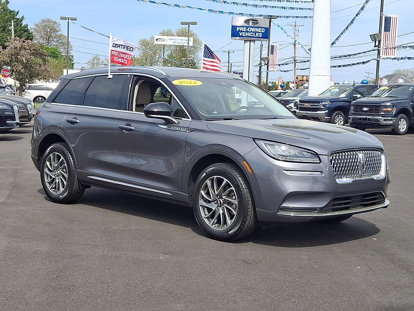 2022 Asher Gray Metallic Clearcoat - M7 Lincoln Corsair Standard FWD