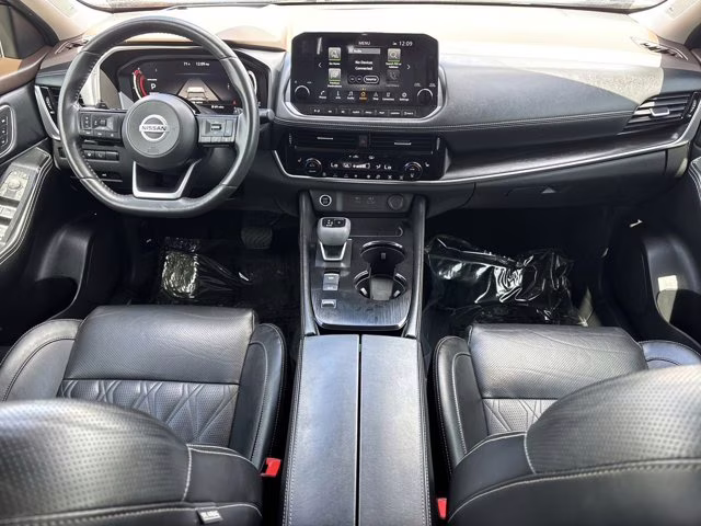 2021 Super Black Nissan Rogue Platinum FWD SUV