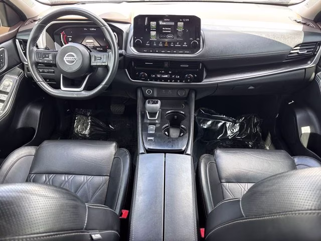 2021 Super Black Nissan Rogue Platinum FWD SUV