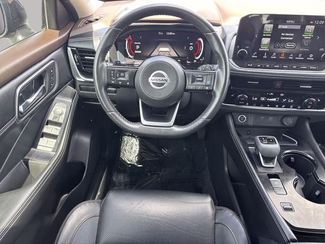 2021 Super Black Nissan Rogue Platinum FWD SUV