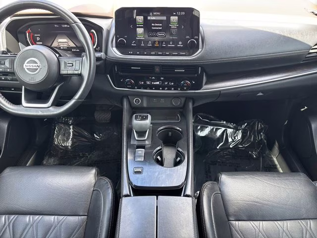 2021 Super Black Nissan Rogue Platinum FWD SUV
