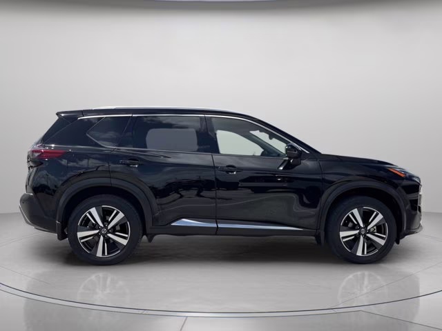 2021 Super Black Nissan Rogue Platinum FWD SUV