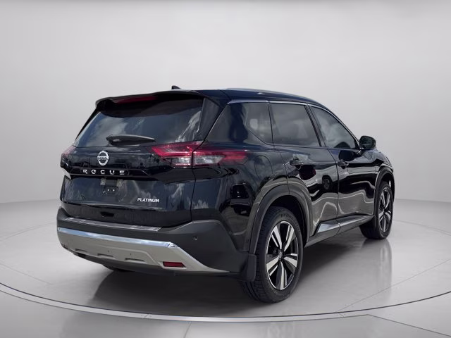 2021 Super Black Nissan Rogue Platinum FWD SUV