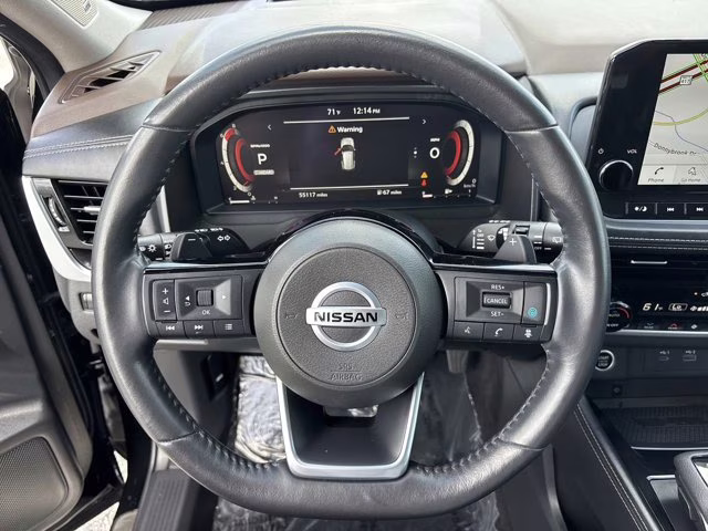 2021 Super Black Nissan Rogue Platinum FWD SUV