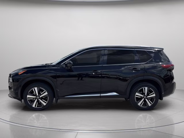 2021 Super Black Nissan Rogue Platinum FWD SUV