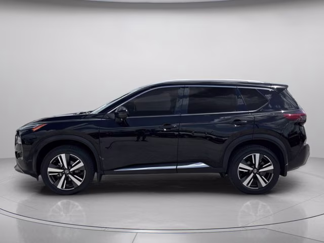2021 Super Black Nissan Rogue Platinum FWD SUV