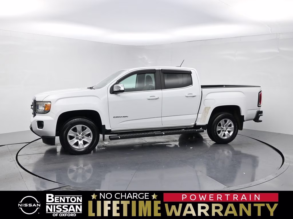 2017 Summit White GMC Canyon SLE1 RWD Truck