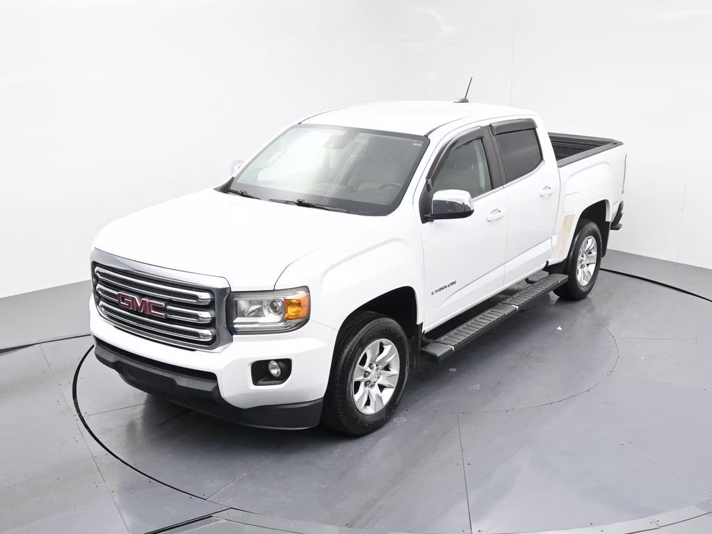 2017 Summit White GMC Canyon SLE1 RWD Truck